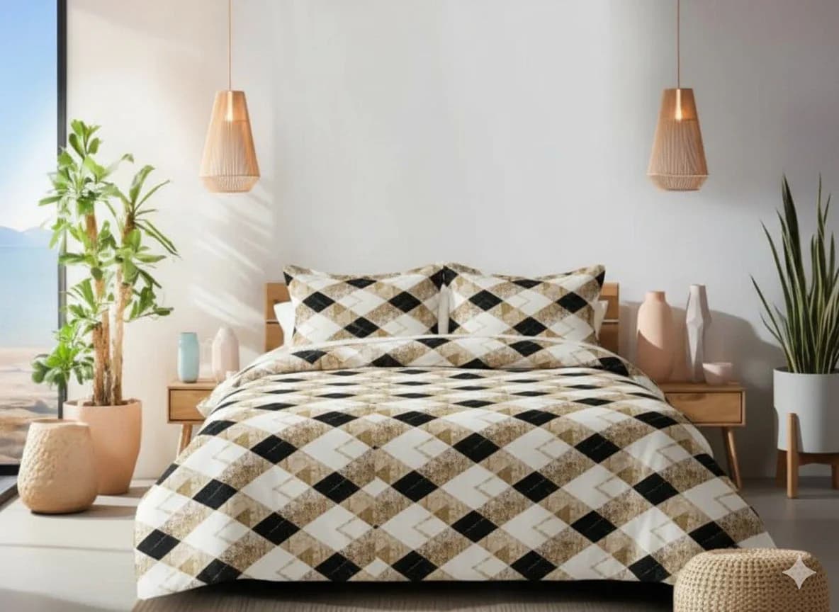 Faleno Collection Super-Warm Flannel Queen Bedding Set – Winter Bedding | 90x100 inches