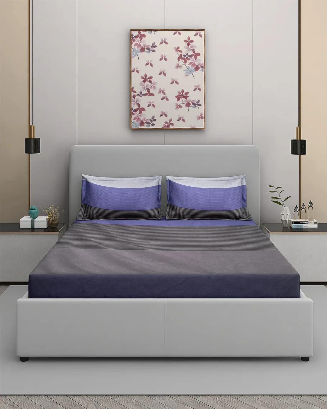 Faleno Collection Super-Warm Flannel Queen Bedding Set – Winter Bedding | 90x100 inches